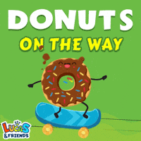 Donut GIF by Lucas and Friends by RV AppStudios