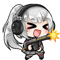 Machine Gun Sticker by KTactical