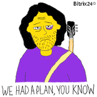 Sad Sticker Sticker by Bitrix24