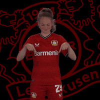 Pointing Click Here GIF by Bayer 04 Leverkusen
