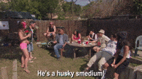 Husky Smedium!