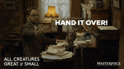 Give It To Me Gimme GIF by MASTERPIECE | PBS