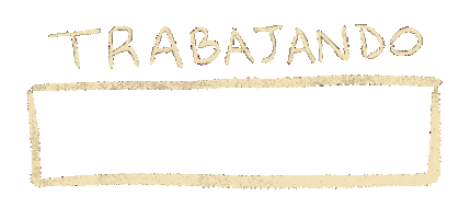 Trabajando Work In Progress Sticker