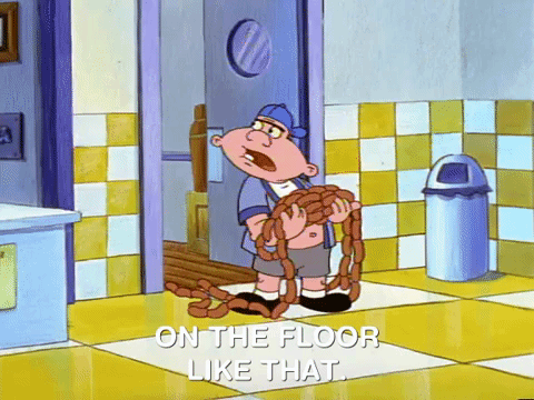hey arnold nicksplat GIF