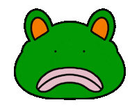 Frog Man Sticker