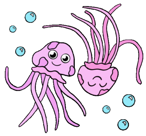Jellyfish Sticker