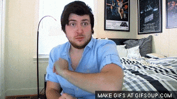 freak out scream GIF