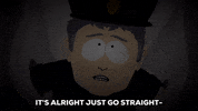 instruction calm down GIF by South Park 