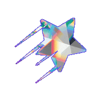 traStarBS star queer trans kaleidoscope Sticker