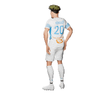 Soccer Player Dance Sticker by Olympique de Marseille
