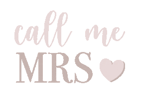 Mrs Sticker by The Bridal Collection