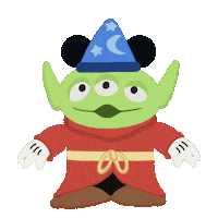 Toy Story Alien Sorcerer Mickey Sticker