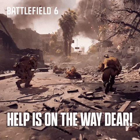 Revive War Game GIF by Battlefield