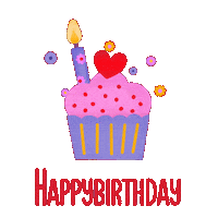 Happy Birthday Fun Sticker by bymartioska