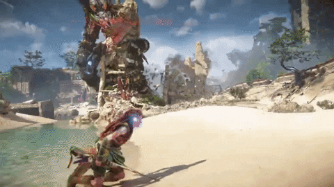 LaComikeria giphygifmaker ps5 horizon playstation 5 GIF