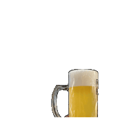 Happy Beer Sticker by German Kraft
