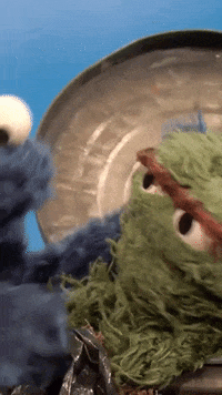 Cookie Hug GIF by Sesame Street