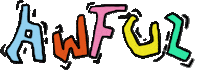 Happy Shake Sticker by Awful Cloth