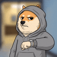 Shiba Inu Waiting GIF by Doge Pound
