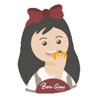 Hungry Food Sticker by Bon Ami Bakery