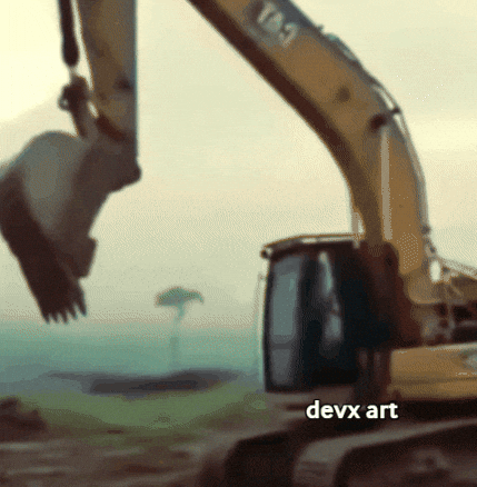 Machine Demolish GIF by DevX Art