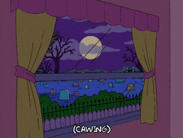 flying homer simpson GIF