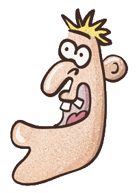 Face Yelling Sticker by Careless Doodles