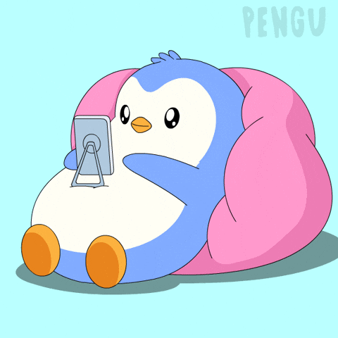 Chill Looking GIF by Pudgy Penguins