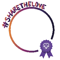 iplaysafe love play share badge Sticker