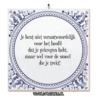 Nl Kijk Sticker by Tegelspreuken.nl