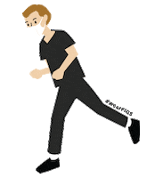 On The Go Run Sticker by FIGS