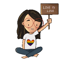 In Love Gay Sticker