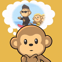 Happy Good Vibes GIF by Wise Monkey Meme