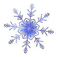 Snowflake Sticker by YA čtu