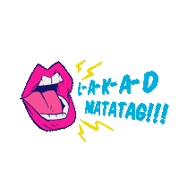 Mouth Filipino Sticker
