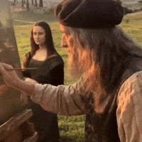 Mona Lisa Fah GIF
