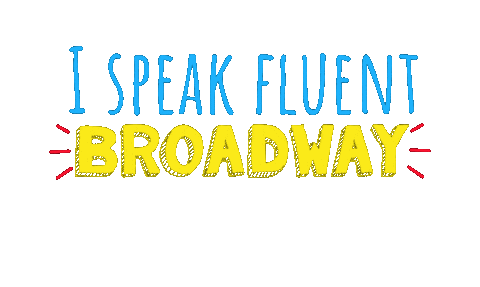 Shusarts musical theatre broadway theater Sticker