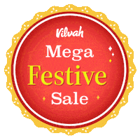 Mega Festive Sale Sticker by Vilvah Store