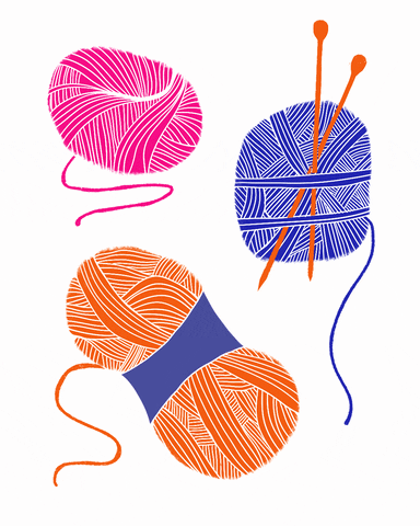 madromano knitting yarn yarn lover madelynn GIF