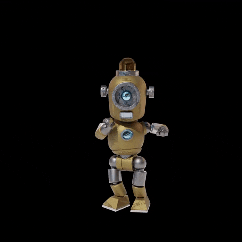 3D Dancing GIF by Space Robots ⚡