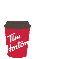 Valentines Day Dreaming Sticker by TimHortons