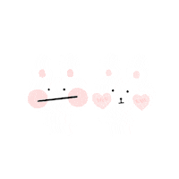 Bubulifeee rabbit bubu bubulifeee Sticker