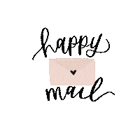 Happy Mail Sticker by villabeautifful