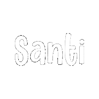 Santiago Santi Sticker by Fresa Creativa