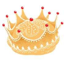 Marchesi1824 christmas sweet cake crown Sticker