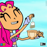 Teen Titans Tea GIF by DC