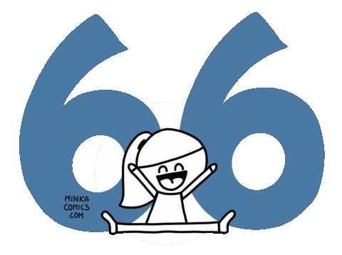 Happy Birthday Sticker by Minka Comics