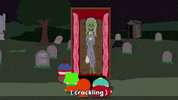 eric cartman grave GIF by South Park 
