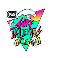 Surf Talentos Oceano Sticker by Oceano Surfwear