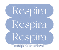 Breath Breathwork Sticker by Be Generation Love